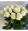 Монобукет из белых роз &laquo;Белые ночи&raquo;